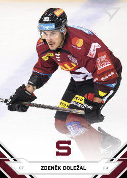 Zdenek Dolezal Sparta Tipsport ELH 2021/22 SportZoo 1. serie #46
